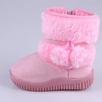 Children's Shoes Winter Classic Foreign Trade Cotton Shoes Soft Bottom Non-slip Warm Snow Boots