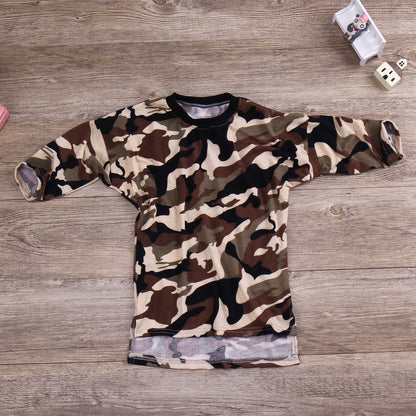 Girls' camouflage clothes