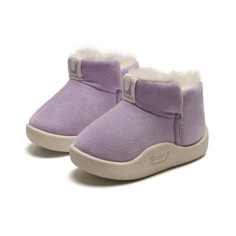 Winter Baby Girls Boys Boots Infant Toddler Snow Boots Warm Plush Outdoor Boots