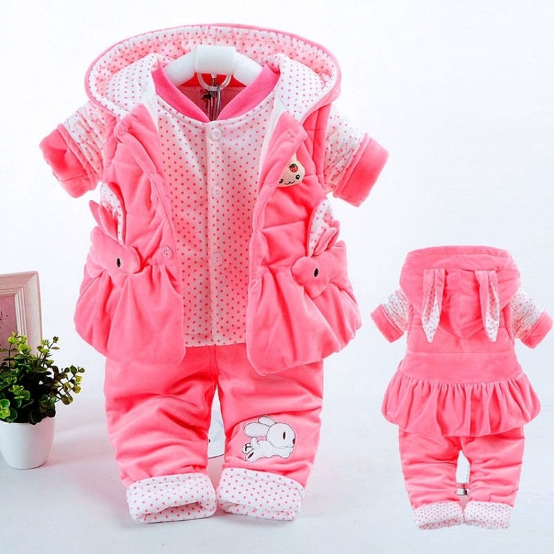 Baby Autumn Clothing Girls Autumn And Winter Clothing Suits